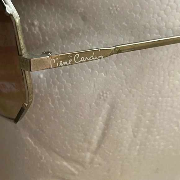 Womens Vintage 80's Pierre Cardin Octagonal Sunglasses Glasses - Picture 10 of 10
